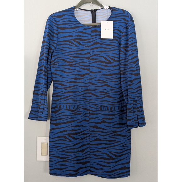 A.L.C. Noelle Tiger Print Dress - Picture 2 of 8